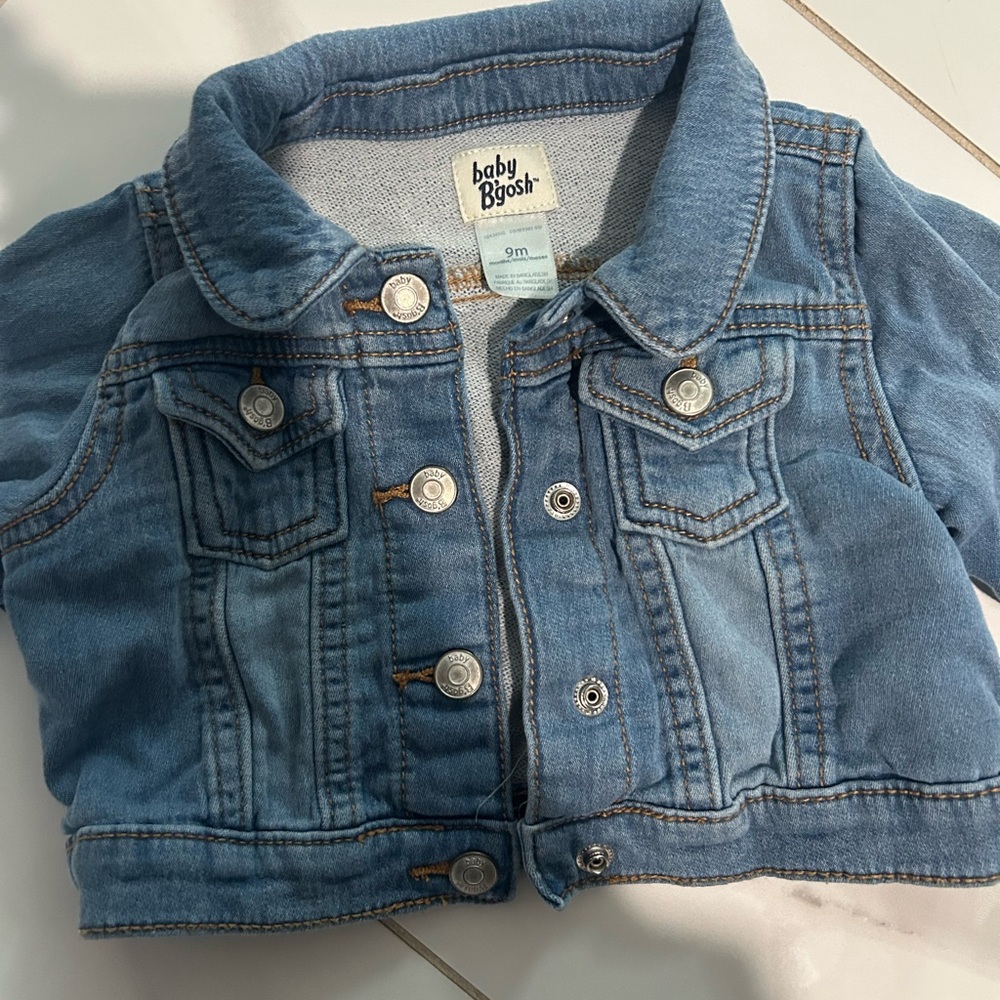 Baby Girl Blue Denim Jacket